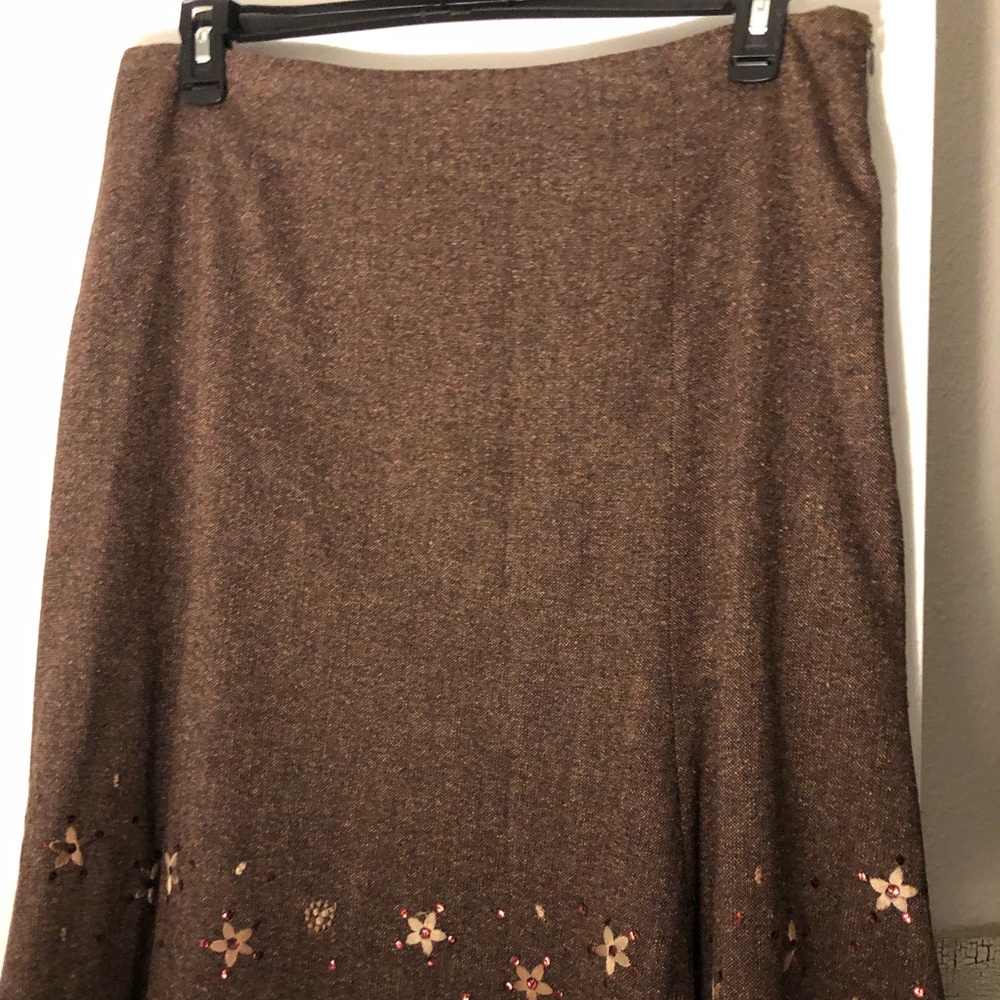 Brown skirt